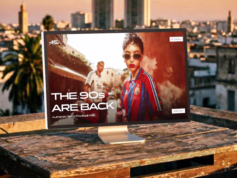 Cover image for Retro Kits MA - Brand Identity & E-Commerce