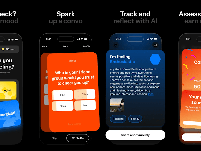 Cover image for ‎Boom: AI for College Wellness