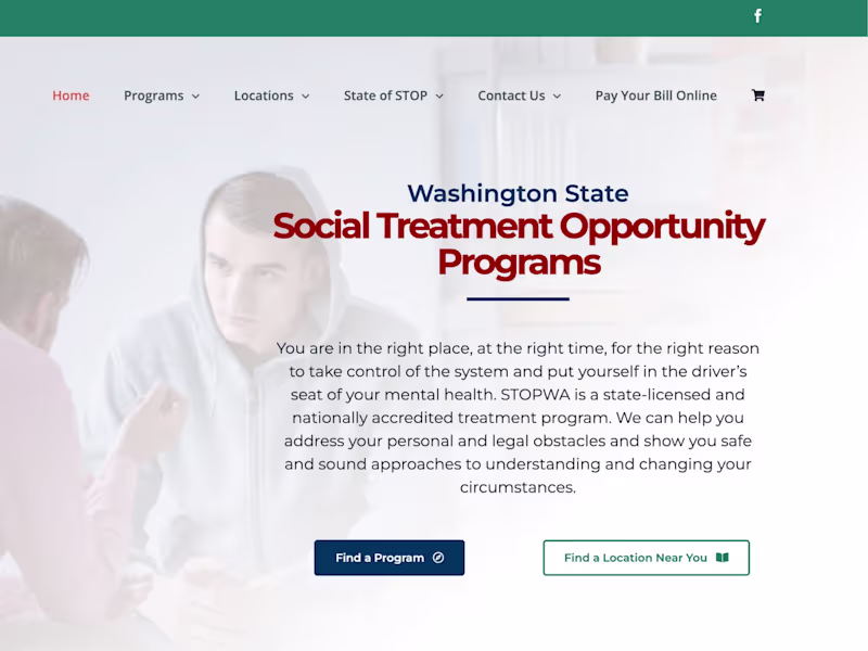 Cover image for WordPress website for StopWA