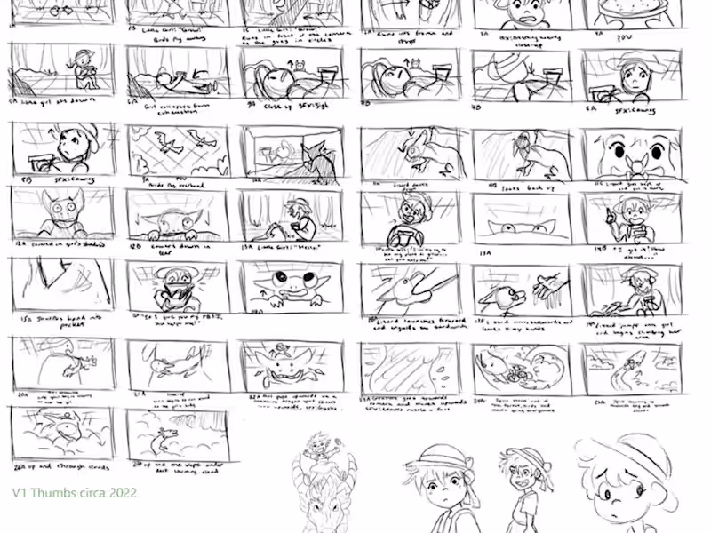 Cover image for Storyboard Artist & Character Designer 