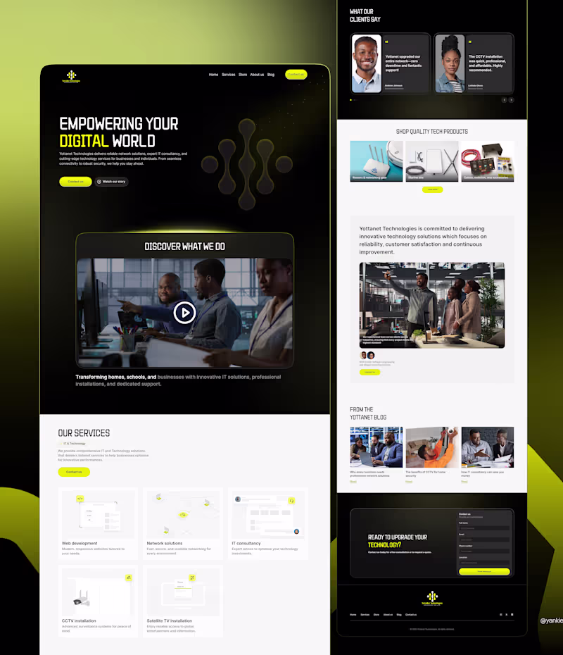Cover image for Websites that brings your brand and business to life