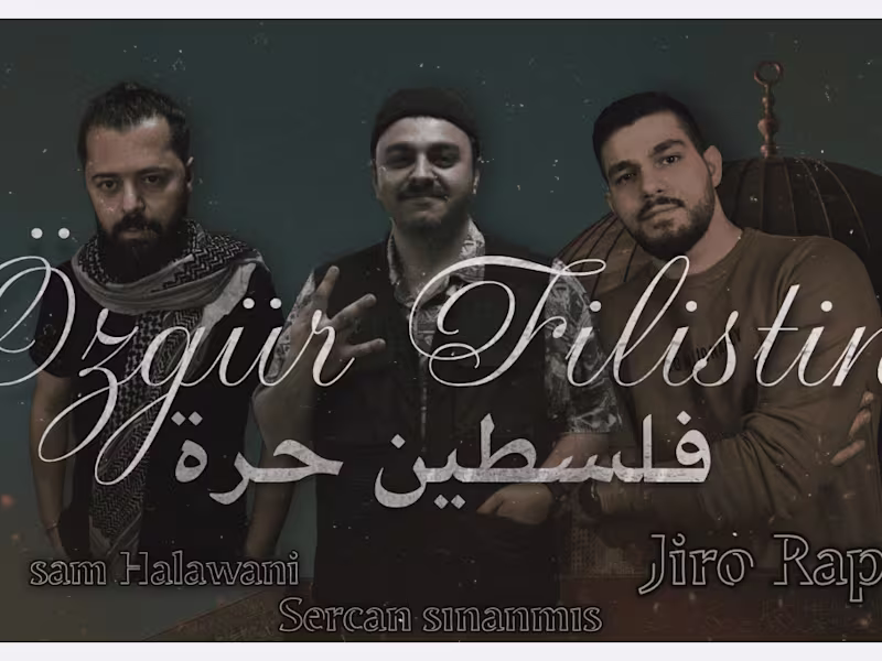 Cover image for فلسطين حره جيرو راب سام حلواني سارجان سنانمش Özgür Filistin JİR…