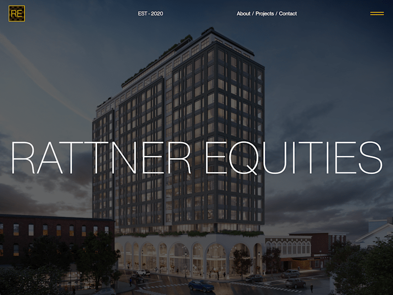 Cover image for Rattner Equities Website & Logo Design