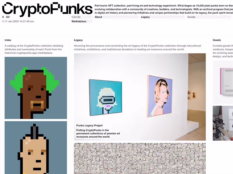 Cover image for CryptoPunks