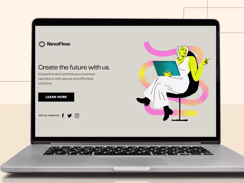 Cover image for Webflow website with multiple pages