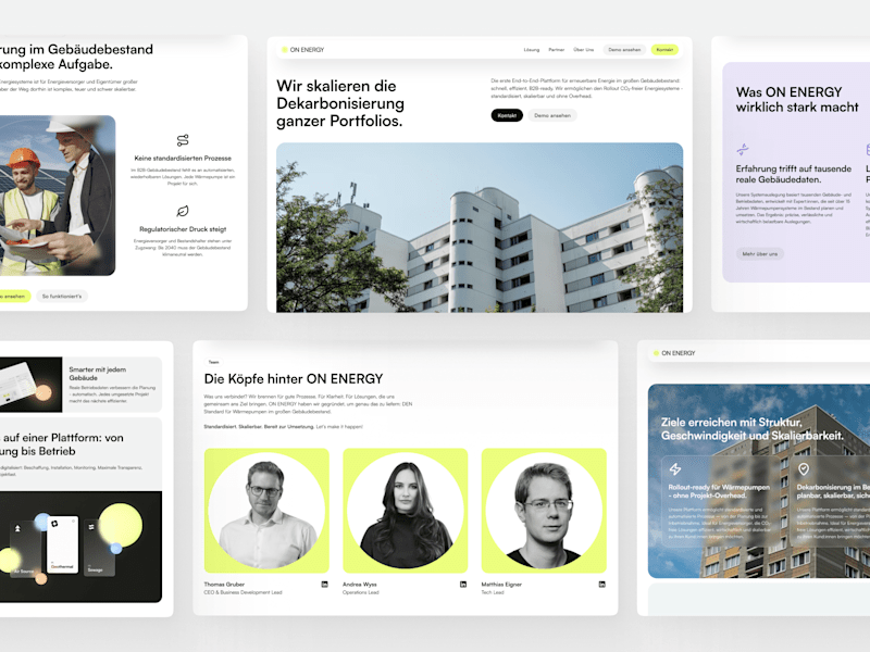 Cover image for Website Design & Development for ON ENERGY