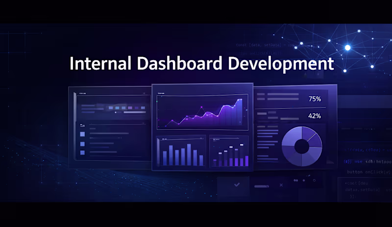 Cover image for Internal Dashboard Development