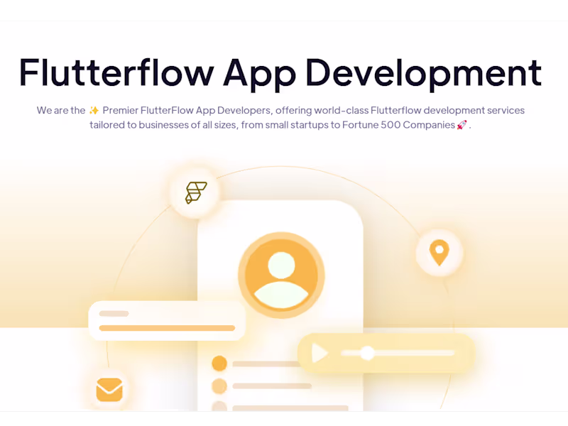 Cover image for FlutterFlow App Development Services