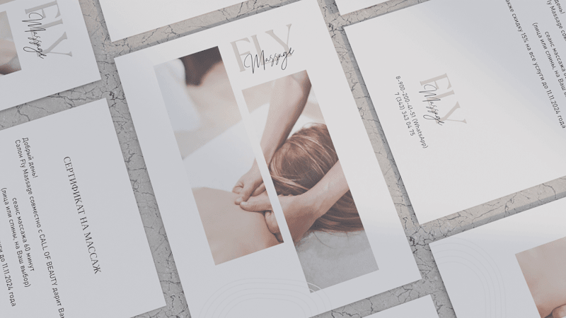 Cover image for Massage Studio Cohesive Visual Design :: Behance