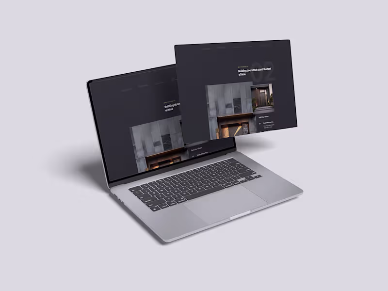 Cover image for Simfy Doors – Premium Custom Door Website Design