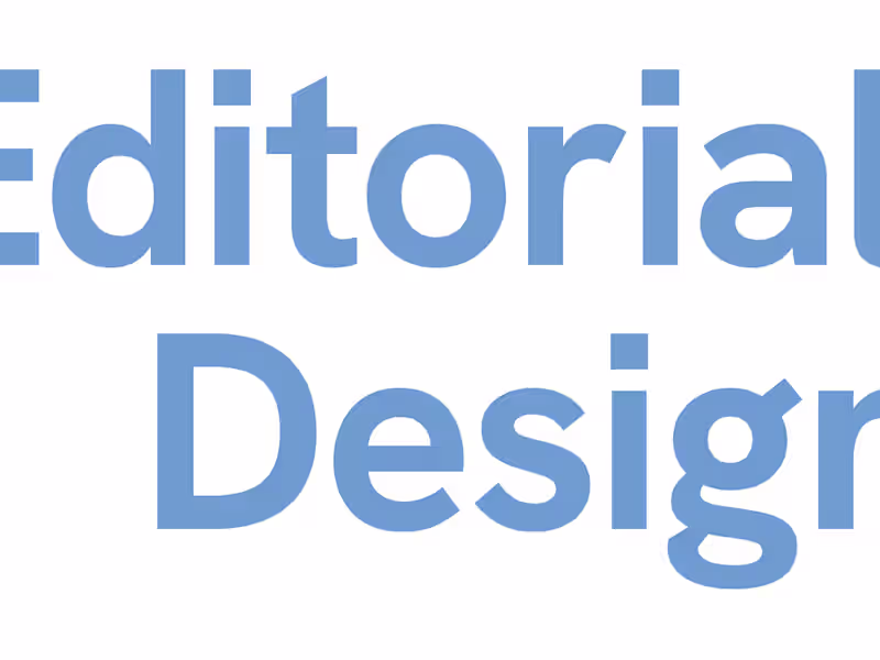 Cover image for Editorial Design