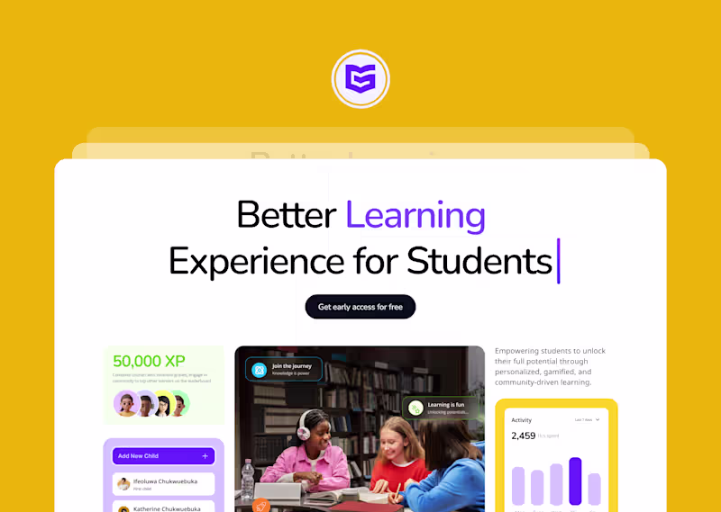 Cover image for GoStudie Waitlist Website Design