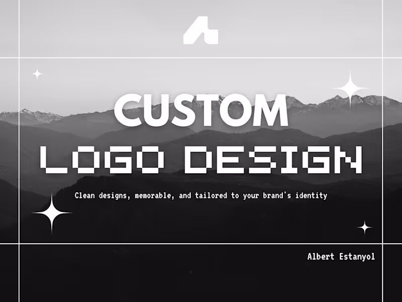 Cover image for Custom Minimalist Logo Design to Elevate Your Brand