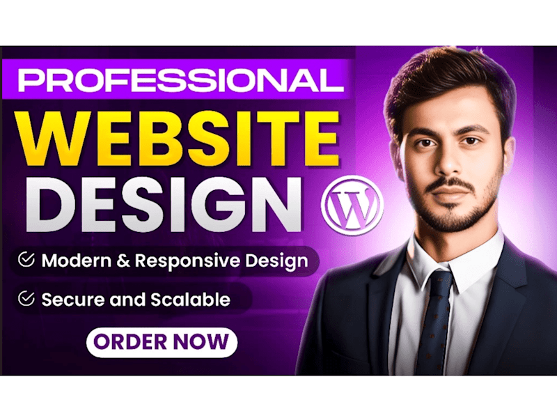 Cover image for Custom website with responsive web design