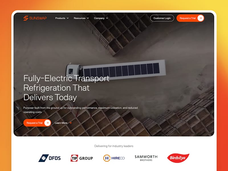 Cover image for Webflow Relume Website Design & Development for Transport Tech
