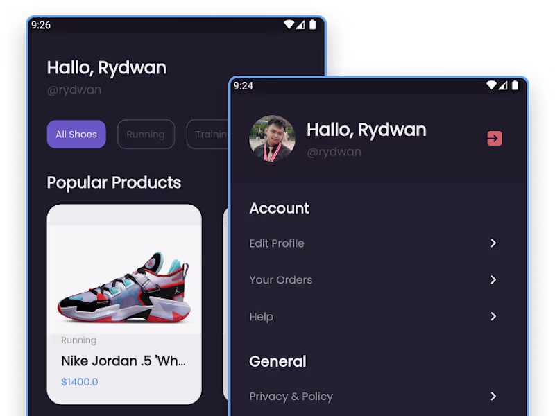 Cover image for Shamo: E-commerce Shoes App Development