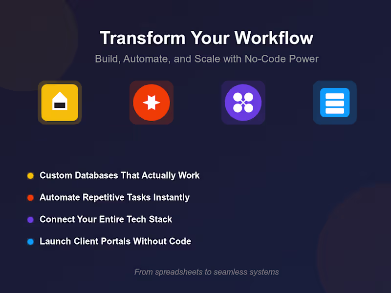 Cover image for Convert your idea into tables and tables into a Product!