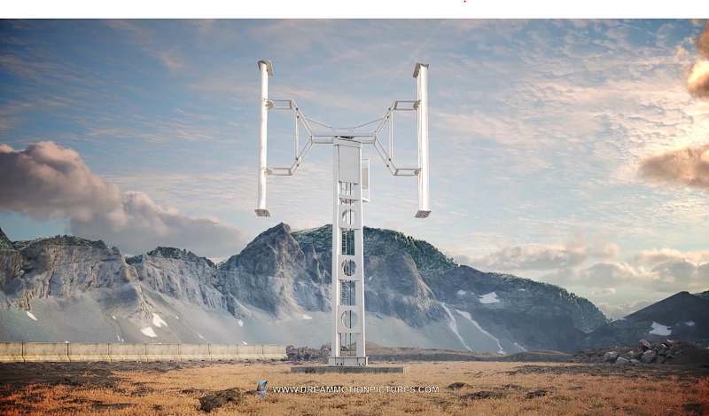 Cover image for 3D Animation - The New Generation of Wind Turbines