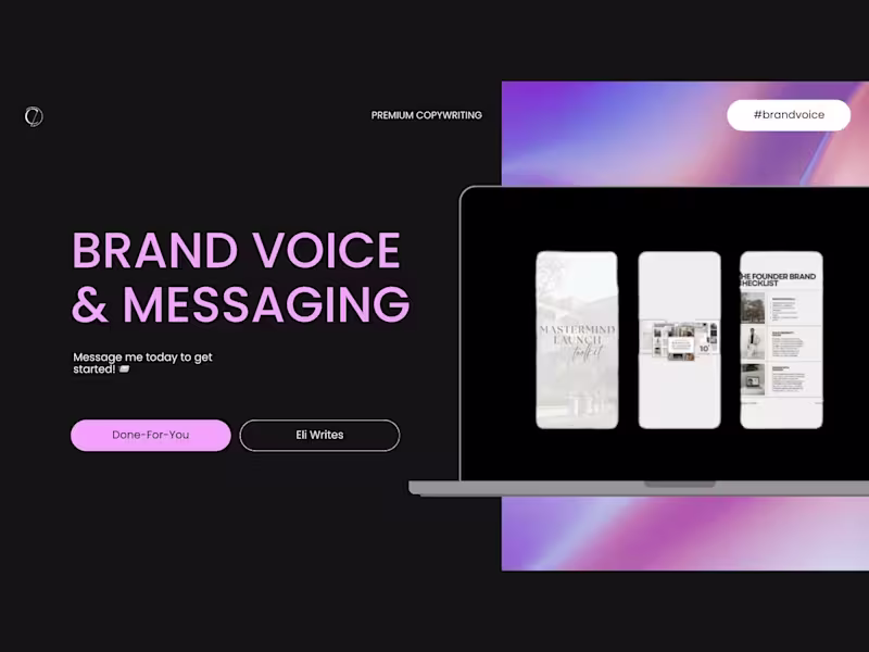 Cover image for Brand Voice and Messaging 📱
