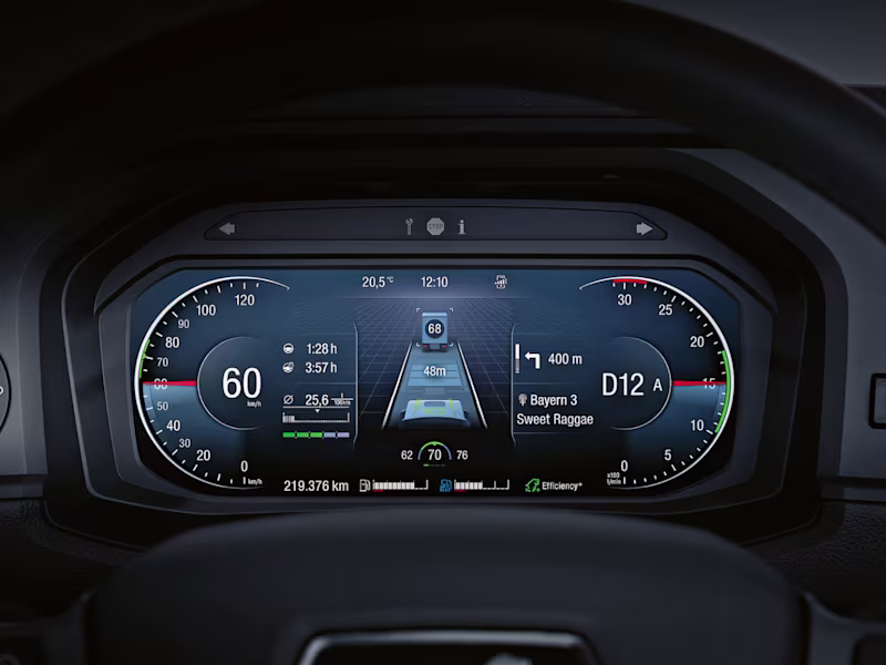 Cover image for Redefining Digital Driver Experience for MAN Trucks