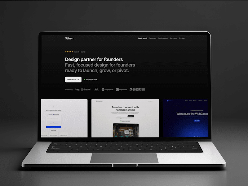 Cover image for Framer Portfolio Template - Stilren