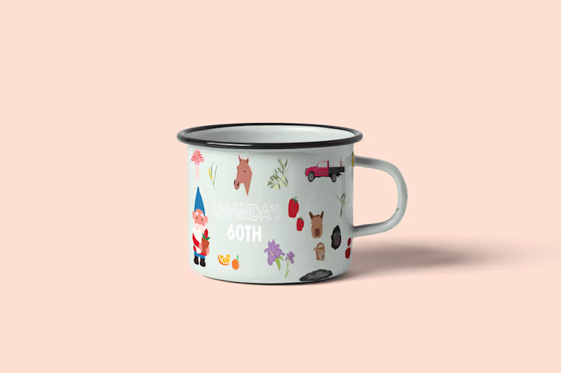 Cover image for Illustration - Custom Camp Trip Mugs