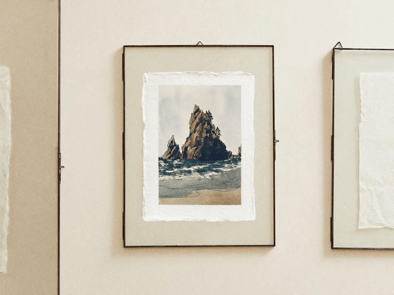 Cover image for Watercolor Table Numbers for Adventurous Wedding