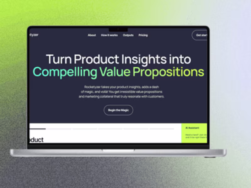 Cover image for Rocketyzer | Webflow - UI/UX Project