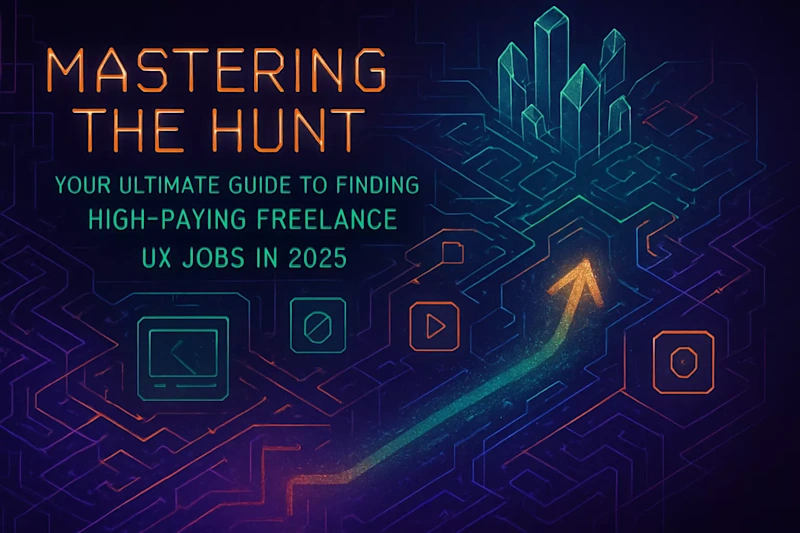 Cover image for Mastering the Hunt: Your Ultimate Guide to Finding High-Paying Freelance UX Jobs in 2025