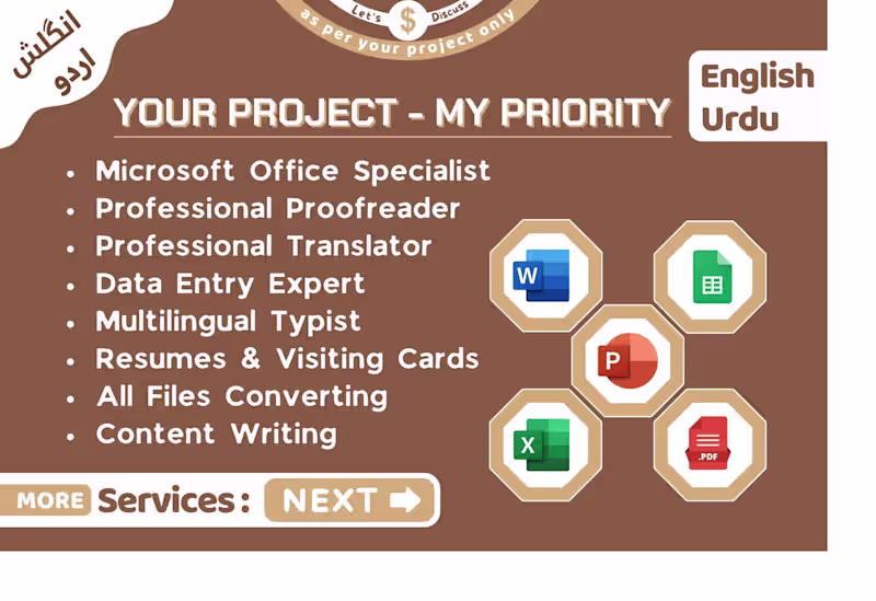 Cover image for Professional Proofreader, Typist and Microsoft Office Specialist