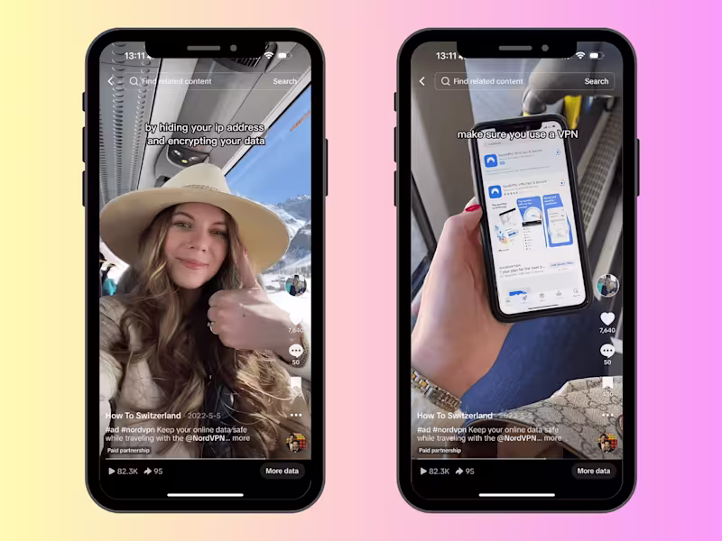 Cover image for NordVPN | UGC Creator/Influencer Partnership