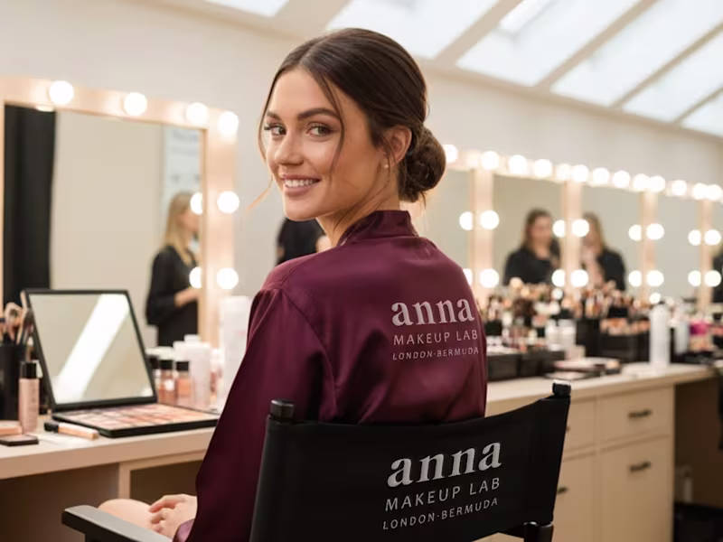 Cover image for Anna Makeup Lab Brand Identity Design