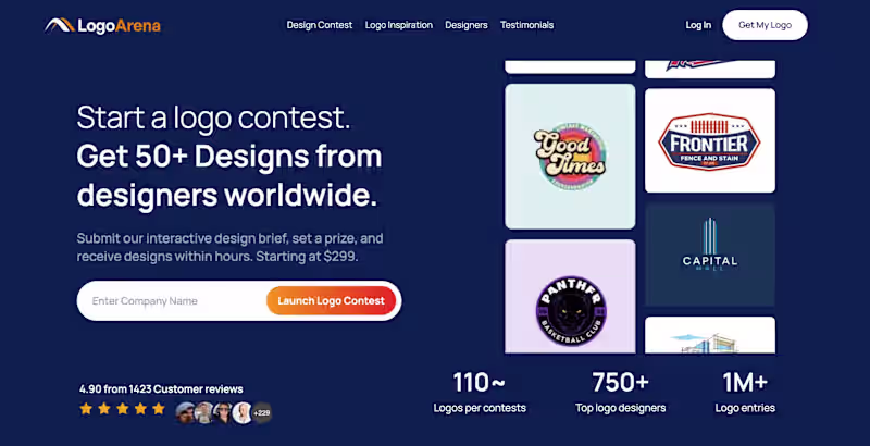 Cover image for LogoArena Crowdsourced Design Platform Development