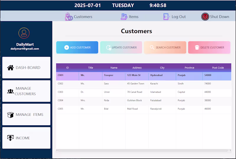 Cover image for Javafx POS System