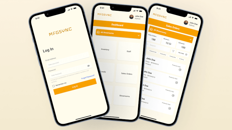 Cover image for Business Management Dashboard App UI Design