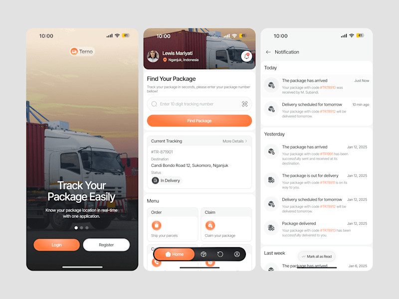 Cover image for Terno - Logistic Mobile Apps