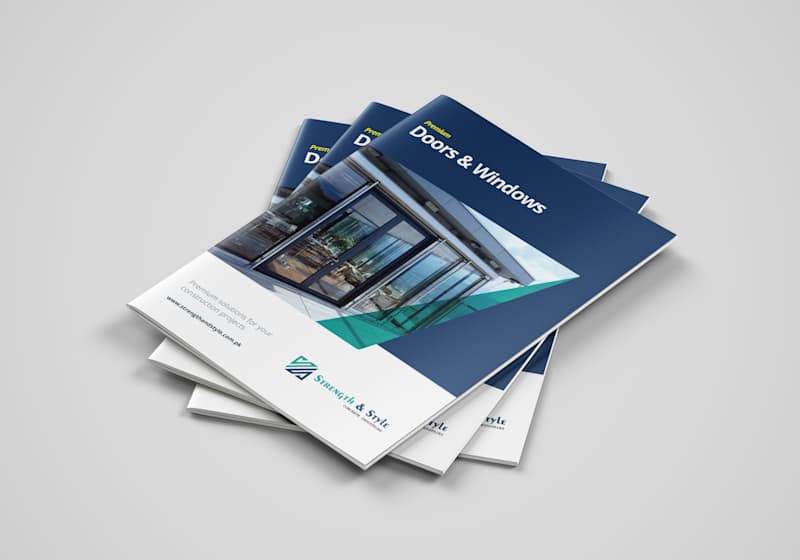 Cover image for A4 Business Profile Design – Strength & Style (Windows & Doors)