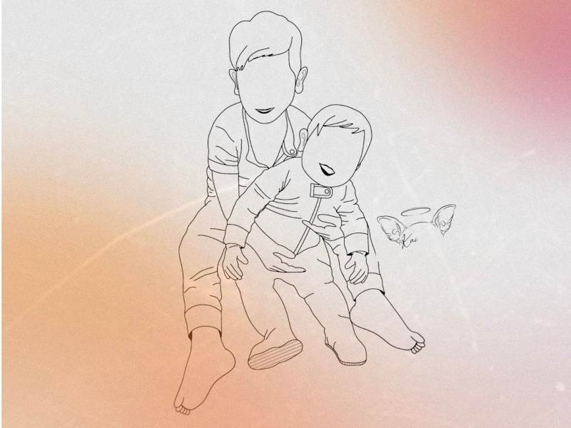 Cover image for Whimsical Lines Personalized Outline Drawing