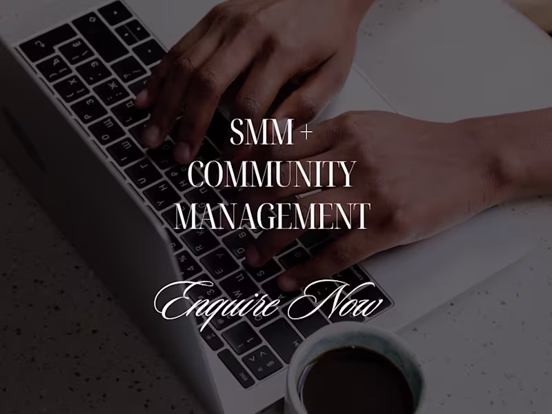 Cover image for Let me manage and grow your socials & community!
