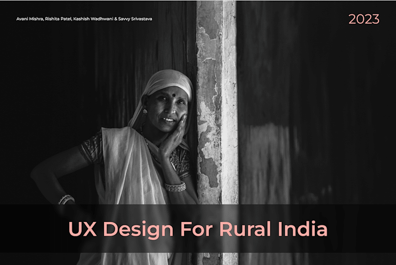 Cover image for Menstruation In Rural India on Behance