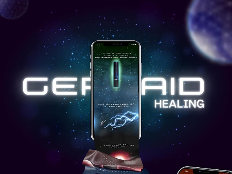 Cover image for Outer-space Themed instagram Posts - Germaid Healing on Behance