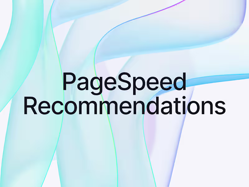 Cover image for I can improve your PageSpeed scores