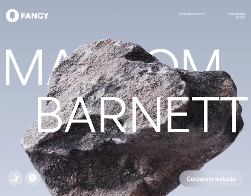 Cover image for Malcom Barnett website