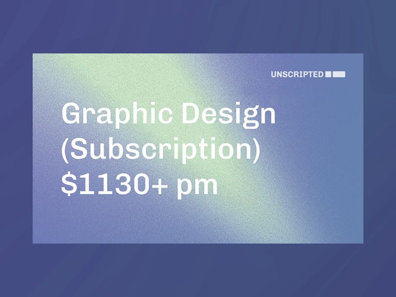 Cover image for Graphic Design Subscription