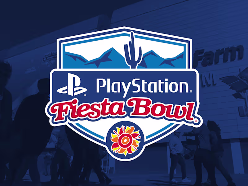 Cover image for PlayStation Fiesta Bowl Logo