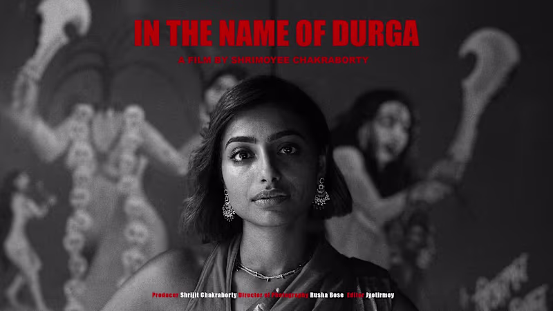 Cover image for In the name of Durga