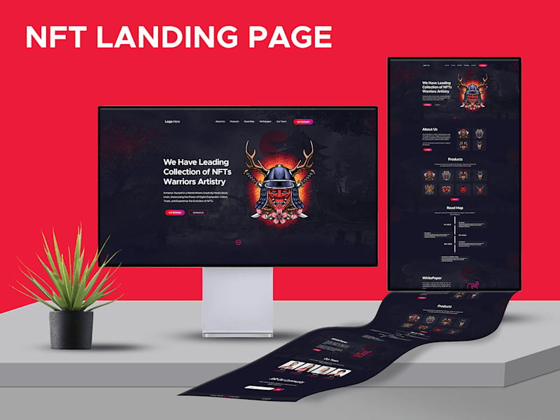 Cover image for NFTS LANDING PAGE