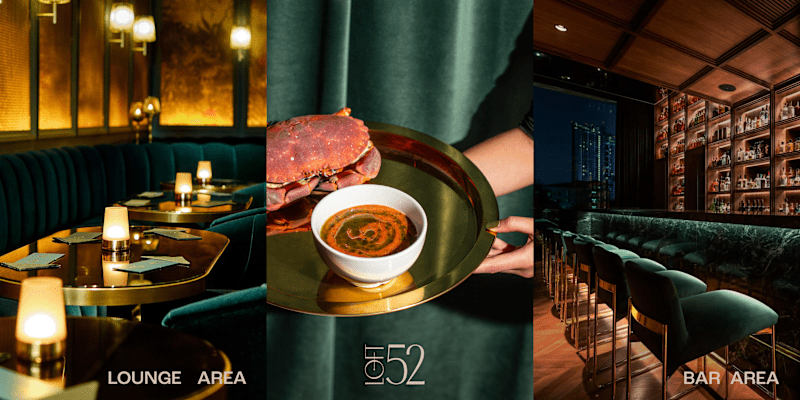 Cover image for Loft '52 restaurant  | Brand designer