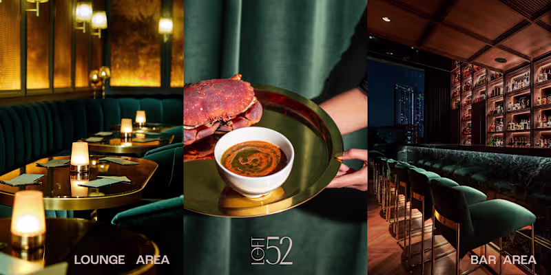 Cover image for Loft '52 restaurant  | Brand designer