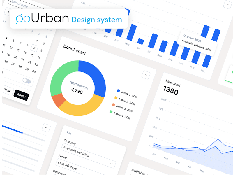 Cover image for Creating Custom Design System for Micro-mobility Tech Company